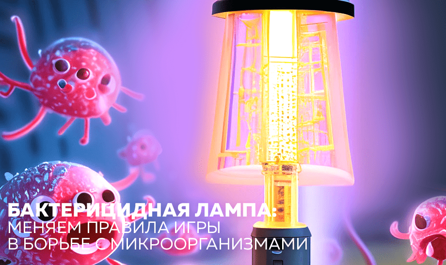 Бактерицидная лампа: меняем правила игры в борьбе с микроорганизмами